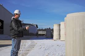 electronic inspection of precast structure