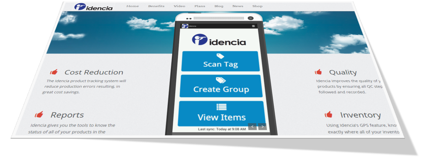 Idencia Home Page- Artistic